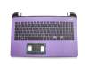 9Z.NBCSQ.00G Original Toshiba Tastatur inkl. Topcase DE (deutsch) schwarz/lila