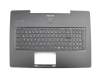 Tastatur inkl. Topcase DE (deutsch) schwarz/schwarz mit Backlight für MSI GS70 Stealth 2OD-052XPL