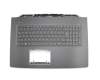 Tastatur inkl. Topcase DE (deutsch) schwarz/schwarz mit Backlight original für Acer Aspire V 17 Nitro (VN7-793G)