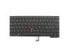 Tastatur CH (schweiz) schwarz mit Backlight und Mouse-Stick original für Lenovo ThinkPad T440p (20AN00BYGE)