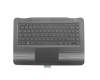 Tastatur inkl. Topcase DE (deutsch) schwarz/schwarz original für HP Pavilion 14-al000