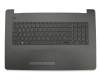 Tastatur inkl. Topcase DE (deutsch) schwarz/grau mit feinem Muster original für HP 17-ak042ng (2CM01EA)