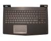 5CB0N00216 Original Lenovo Tastatur inkl. Topcase DE (deutsch) schwarz/schwarz