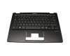 Tastatur inkl. Topcase DE (deutsch) schwarz/schwarz original für Medion Akoya E2221T (MD 60796 MSN:30023309)