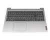 Tastatur inkl. Topcase DE (deutsch) grau/grau mit Backlight original für Lenovo Yoga 720-15IKB (80X70094GE)