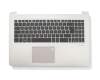 13N1-29A0411 Original Asus Tastatur inkl. Topcase DE (deutsch) schwarz/silber mit Backlight und Fingerprint