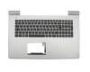 SN20K28305 Original Lenovo Tastatur inkl. Topcase DE (deutsch) schwarz/silber mit Backlight