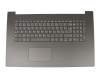 Tastatur inkl. Topcase FR (französisch) grau/grau original für Lenovo IdeaPad 320-17IKBR (81BJ)
