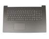 SN20M63157 Original Lenovo Tastatur inkl. Topcase FR (französisch) grau/grau