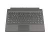 Tastatur inkl. Topcase DE (deutsch) schwarz/schwarz mit Backlight mit Backlight original für Lenovo IdeaPad Miix 520-12IKB (81CG01ELGE)