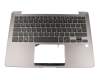 Tastatur inkl. Topcase DE (deutsch) schwarz/grau mit Backlight original für Asus ZenBook 13 UX331UN
