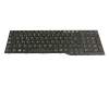 CP670826-04 Original Fujitsu Tastatur SP (spanisch) schwarz mit Mouse-Stick