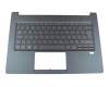 Tastatur inkl. Topcase DE (deutsch) anthrazit/anthrazit mit Backlight original für Acer Swift 5 (SF514-52T)