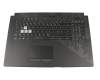 13N1-5BA0301 Original Asus Tastatur inkl. Topcase DE (deutsch) schwarz/schwarz mit Backlight