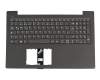 V161420CK1-GR Original Sunrex Tastatur inkl. Topcase DE (deutsch) grau/grau