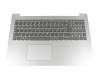 Tastatur inkl. Topcase DE (deutsch) grau/silber original für Lenovo IdeaPad 330-15AST (81D60058GE)