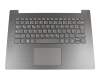 5CB0R40348 Original Lenovo Tastatur inkl. Topcase DE (deutsch) grau/grau