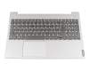 Tastatur inkl. Topcase DE (deutsch) dunkelgrau/grau mit Backlight original für Lenovo IdeaPad S340-15IWL (81N800HHGE)