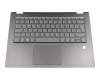 PK37B00KQ00 Original Lenovo Tastatur inkl. Topcase DE (deutsch) grau/schwarz mit Backlight