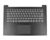 Tastatur inkl. Topcase DE (deutsch) grau/schwarz geriffelt original für Lenovo V145-14AST (81MS)