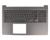 3M43V Original Dell Tastatur inkl. Topcase DE (deutsch) schwarz/grau