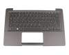 Tastatur inkl. Topcase DE (deutsch) schwarz/schwarz mit Backlight original für Acer Switch 12 S (SW7-272)