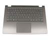 Tastatur inkl. Topcase DE (deutsch) grau/grau original für Lenovo Yoga 530-14ARR (81H9000VGE)