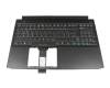 LG5P_P90BRL Original Chicony Tastatur inkl. Topcase DE (deutsch) schwarz/schwarz mit Backlight