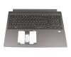 PK132K72A11 Original Chicony Tastatur inkl. Topcase DE (deutsch) schwarz/schwarz mit Backlight