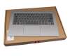 Tastatur inkl. Topcase DE (deutsch) grau/silber mit Backlight original für Lenovo Yoga 920-13IKB (80Y70040MZ)