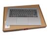 LCM16P1-6861 Original Chicony Tastatur inkl. Topcase DE (deutsch) grau/silber mit Backlight