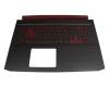 6B.Q5EN2.012 Original Acer Tastatur inkl. Topcase DE (deutsch) schwarz/schwarz mit Backlight (GTX 1050/1650)