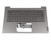 5CB0W44384 Original Lenovo Tastatur inkl. Topcase DE (deutsch) grau/grau mit Backlight