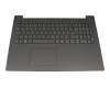 Tastatur inkl. Topcase DE (deutsch) grau/grau mit Backlight original für Lenovo IdeaPad 330-15ICH (81FK)