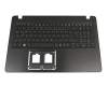 Tastatur inkl. Topcase DE (deutsch) schwarz/schwarz original für Acer Aspire F15 (F5-573G-54F2)