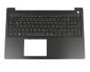 1RP48 Original Dell Tastatur inkl. Topcase DE (deutsch) schwarz/schwarz