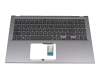 Tastatur inkl. Topcase DE (deutsch) schwarz/grau original für Asus VivoBook 15 X512FB-BQ022T