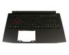 LG5P_A51BRL Original Chicony Tastatur inkl. Topcase DE (deutsch) schwarz/schwarz mit Backlight