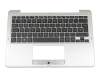 90NL00C2-R30110 Original Asus Tastatur inkl. Topcase DE (deutsch) schwarz/silber