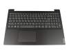 PK1329A5A19 Original Compal Tastatur inkl. Topcase DE (deutsch) grau/schwarz