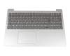 Tastatur inkl. Topcase DE (deutsch) grau/silber mit Backlight original für Lenovo IdeaPad 330S-15ARR (81FB/81JQ)
