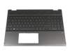 L51520-041 Original HP Tastatur inkl. Topcase DE (deutsch) schwarz/schwarz mit Backlight