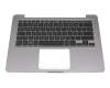Tastatur inkl. Topcase DE (deutsch) schwarz/grau original für Asus VivoBook S14 S406UA-BV027T