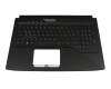 Tastatur inkl. Topcase DE (deutsch) schwarz/schwarz mit Backlight original für Asus ROG Strix GL503VD