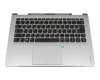 5CB0L47368 Original Lenovo Tastatur inkl. Topcase DE (deutsch) schwarz/silber mit Backlight