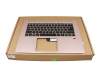 Tastatur inkl. Topcase DE (deutsch) schwarz/pink mit Backlight original für Acer Swift 3 (SF314-52-722E)