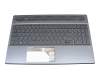 Tastatur inkl. Topcase DE (deutsch) anthrazit/anthrazit mit Backlight original für HP Pavilion 15-cs2100
