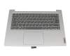 Tastatur inkl. Topcase DE (deutsch) grau/silber original für Lenovo IdeaPad 3-14IGL05 (81WH)