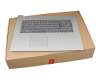 Tastatur inkl. Topcase DE (deutsch) grau/silber original für Lenovo IdeaPad 320-17IKBR (81BJ)