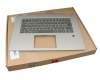 SN20R55304 Lenovo Tastatur inkl. Topcase DE (deutsch) schwarz/silber mit Backlight